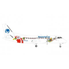 Herpa 573245 Saab 340 Finnaviation Santa / Xmas 1:200