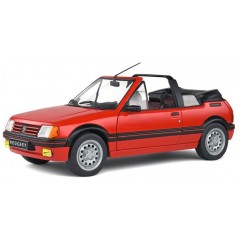 Solido 1806201 Peugeot 205 CTI MK1 '89, rood 1:18