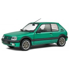 Solido 1801712 Peugeot 205 GTI Griffe '92, groen 1:18