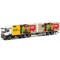 Herpa 316378 Mercedes Benz Actros Classicspace 2.3 T.Hz. REWE 1:87