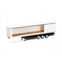 Herpa 075954002 Gordijntrailer 3a. deels geopend 1:87