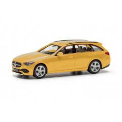 Herpa 430388003 Mercedes Benz C Estate (C206) geel metallic 1:87