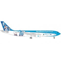 Herpa 537247 Airbus A330200 Aerolíneas Argentinas Selección de Argentina 1:500