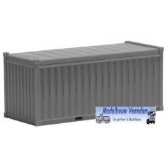 Herpa 20ft. Open top Container (silbergrau)