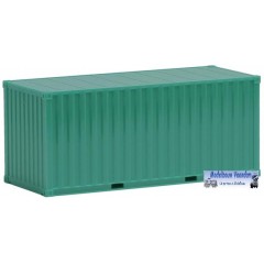AWM 20ft. Container gerippt (türkis)