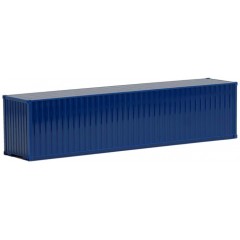 Herpa 40ft. HighCube Container gerippt (blau)