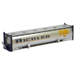 AWM 40ft. Drucksilocontainer (silber lackiert) Richler