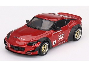 Mini GT 00722 Nissan Z400 Pandem '23 #23 rood 1:64