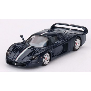 BBR 6416 Maseratie MC12 Stradale '08 blauw 1:64