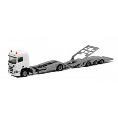 Herpa Scania CR ND LKW Transporter (Wit)