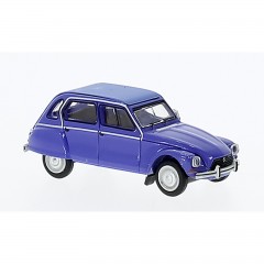 Brekina 14250 Citroen Dyane blauw 1:87