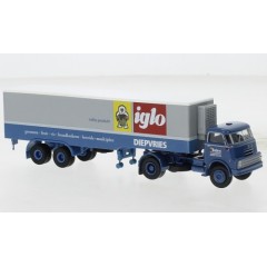 Brekina 85241 DAF DO 2000 Kühlkoffer-SZ Binfürst - Iglo 1957 1:87