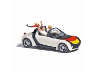 Busch 49308 Smart Roadster "Voetbal Koorts 2024" 1:87