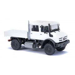 Busch 51081 Mercedes-Benz Unimog U 5023 / Doppelkabine Wit 1:87