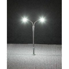 Faller 272121 Led-Straatverlicht. Gebogen Straatlantaarn 3X (7/21) 1:160/N