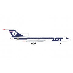 Herpa 538121 Tupolev TU154M LOT Polish Airlines 1:500