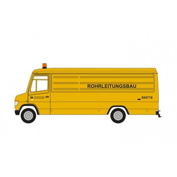 Herpa 958615 Mercedes Benz T2 Vario Leohard Weiss / Rohrleitungsbau 1:87