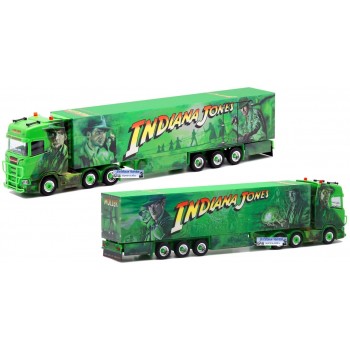 Herpa Exclusief Scania CS HD vvsp. EuroKüKoAufl. Müller "Indiana Jones" (CH) 1:87