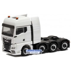 Herpa MAN TGX GX SLT-Zugm. 4achs (lucht geveerd) wit 1:87