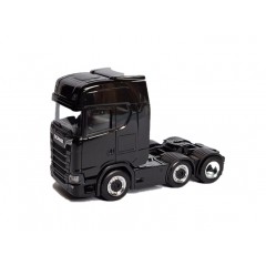 Herpa Scania CS 20 HD 3-assige trekker Zwart 1:87