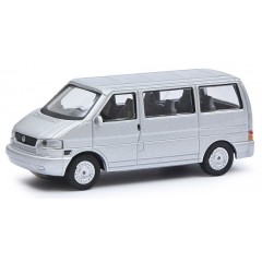 Schuco 26675 VW T4b Caravelle, zilver 1:87