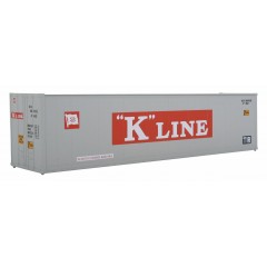 Walthers 538351 40 Ft Highcube container " K-line" 1:87