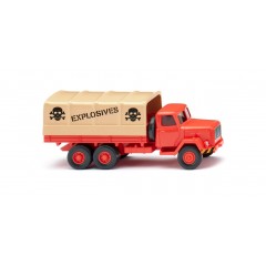 Wiking 042701 Pritschen-Lkw (Magirus) - leuchtrot 1:87