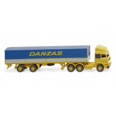 Wiking 051703 Pritschensattelzug (Iveco) "Danzas"