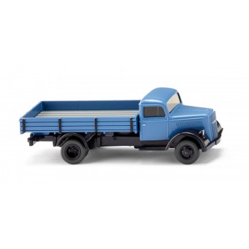 Wiking 084007 Pritschen-Lkw (Opel Blitz) - fernblau 1:87