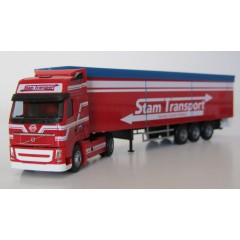 AWM 53164 Volvo FH Stam Transport Sprang-Capelle Holland met walkingfloor