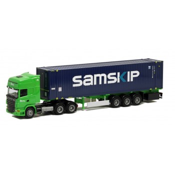 AWM 53650  Scania R Topline 45ft. HighCube Bring / Samskip