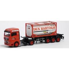 AWM 53706  MAN TGX 20 FT tankcontainer "Den Hartogh"