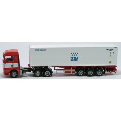 AWM 55223 MAN TGX XLX met 40 FT koelcontainer "Oehninger/ZIM "