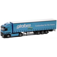 AWM 71019  Actros L tautliner Wellmeier Spedition "giroform"