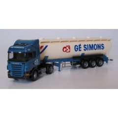 AWM 73804 Scania R HL Gé Simons met silo semi"