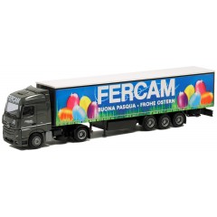 AWM 75127 Mercedes Benz Actros Gordijnentrailer "Fercam/Ostern"