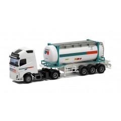 AWM 75253 Volvo GL FH XL  26ft. tankcontainer oplegger "Settentrionale Trasporti"