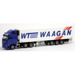 AWM 53560 Volvo GL FH met Waagan Transport met koel oplegger