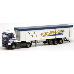 AWM 54284 Mercedes Actros LH Kücher met walkingfloor