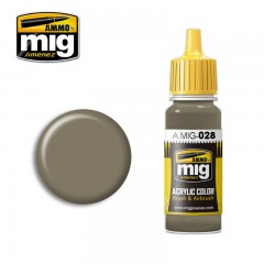 Mig 0028 Acryl Kleur Ral7050 F7 German Grey Beige Flesje 17Ml