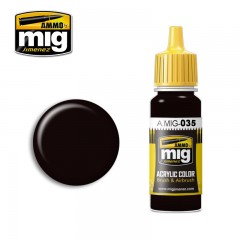 Mig 0035 Acryl Kleur Dark Tracks Flesje 17Ml