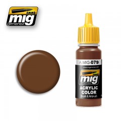 Mig 0079 Acryl Kleur Clay Brown Flesje 17Ml