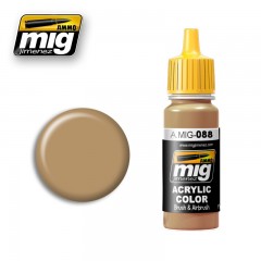 Mig 0088 Acryl Kleur Khaki Brown Flesje 17Ml