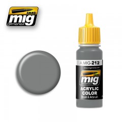 Mig 0212 Acryl Kleur Fs 26373 Silver Gray Flesje 17Ml