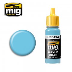 Mig 0224 Acryl Kleur Fs35260 Sky Line Blue A Ii Flesje 17Ml