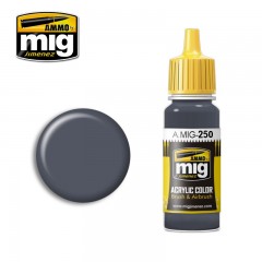 Mig 0250 Acryl Kleur Night Blue Grey Flesje 17Ml