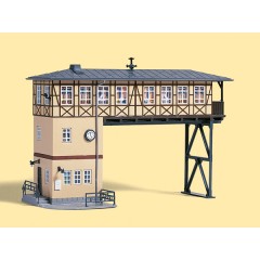 Auhagen 11386 Seinhuis met brug / Brückenstellwerk 1:87/H0