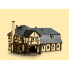 Auhagen 11409 Smid (woning + werkplaats) / Schmiede 1:87/H0