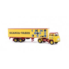 Brekina 85150 Scania LB 76 Koffer-Sattelzug "Scania Vabis"