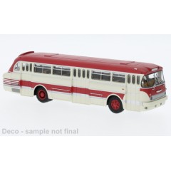 Brekina 59577 Ikarus 66 3-türige Stadtversion weiß/rot 1:87